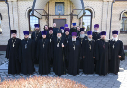 Архиепископ Стефан возглавил собрание духовенства Речицкого благочиния