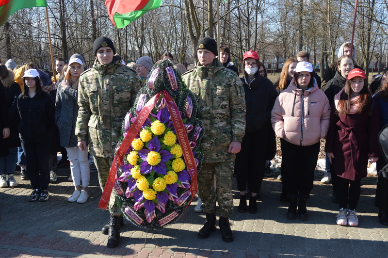 В Речице состоялся митинг, посвященный 78- летию Хатынской трагедии