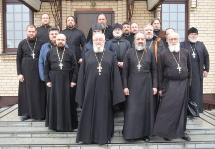 Собрание духовенства Речицкого благочиния состоялось в Свято-Успенском соборе