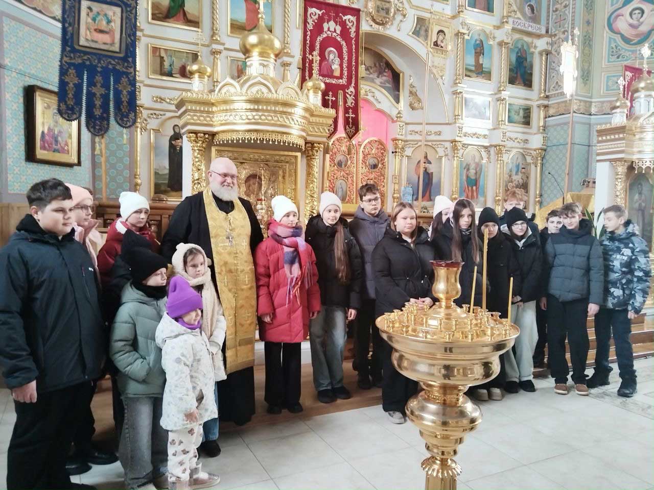 Экскурсия в Успенский собор в дни зимних каникул